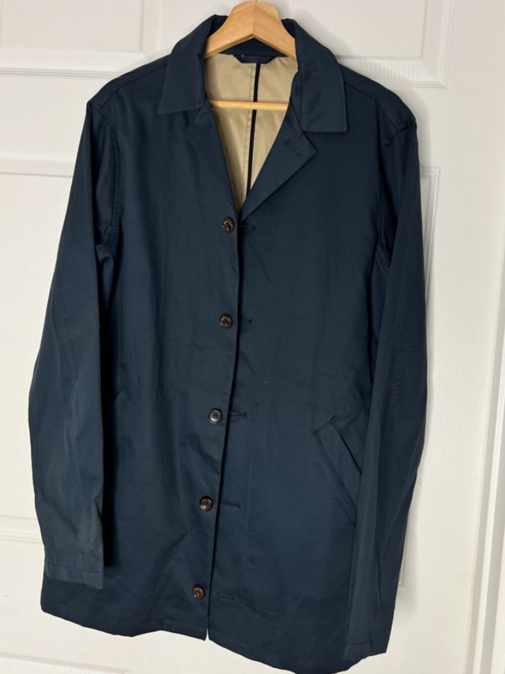 Percival Men's Sherlock Trench Coat Sz M